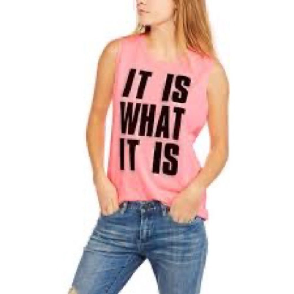 3 for $20 It is What Muscle Tank XL -jerry leigh